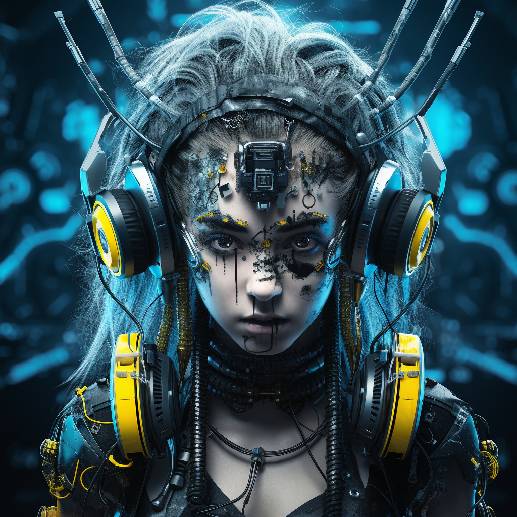 CyberNova Techno Girl